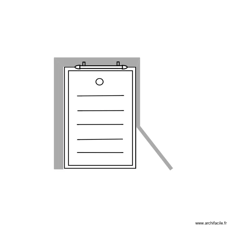 Douche. Plan de Douche. Plan de