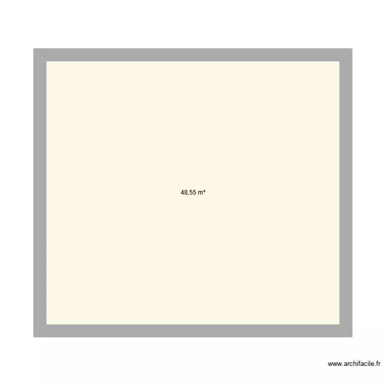 Mâche. Plan de 1 Pièce et 49 m² Mâche. Plan de 1 Pièce et 49 m²