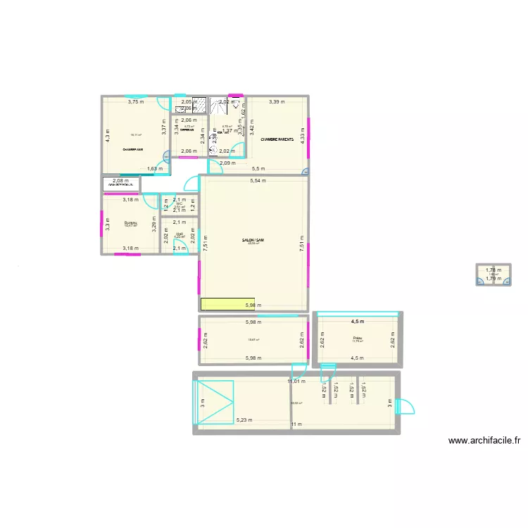 Projet 85 pont habert 3. Plan de Projet 85 pont habert 3. Plan de