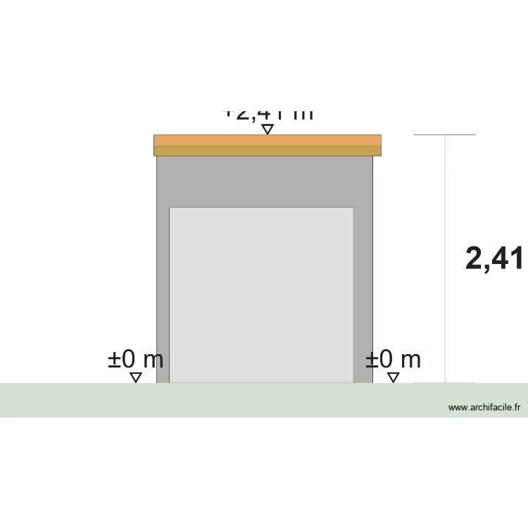garage-st jean. Plan de 1 et 3 m² garage-st jean. Plan de 1 et 3 m²
