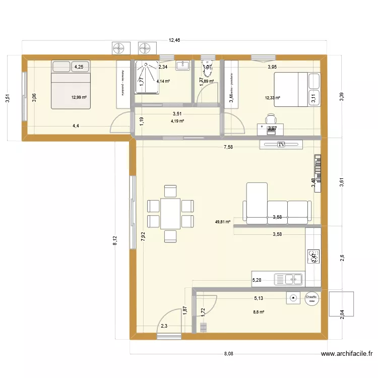 conception bretonnie 2. Plan de 7 et 94 m² conception bretonnie 2. Plan de 7 et 94 m²