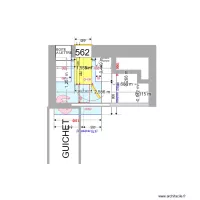 PLAN DE MASSE EXISTANT CASTEL VECCHIO 562 existant