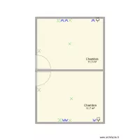 Plan électrique chambre 2 et 3 reims