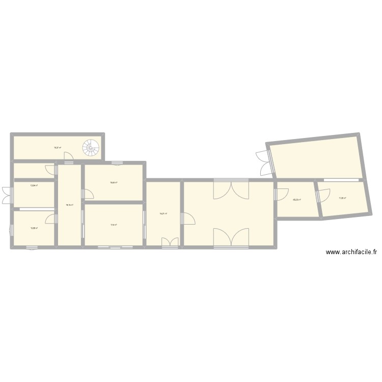 Plan1 RDC. Plan de 0 pièce et 0 m2