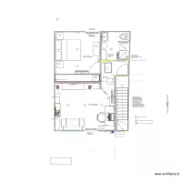 Sol 2: Salon separation + Chambre + SDB essai