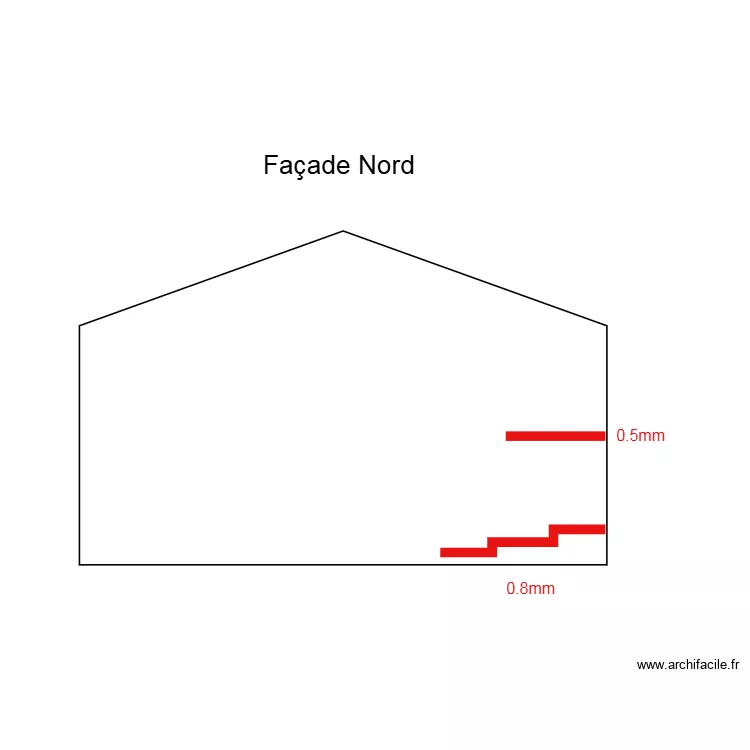 couturier Nord. Plan de 