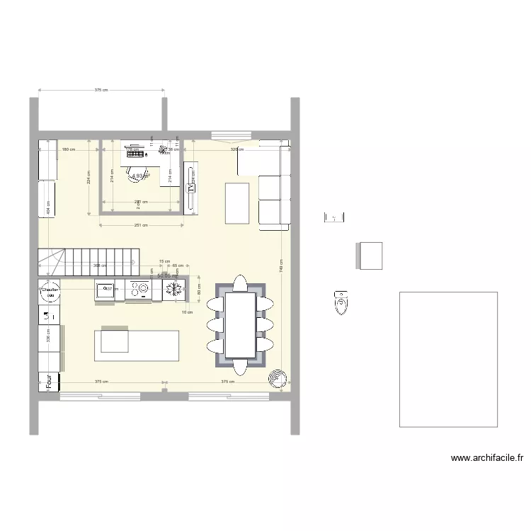 Maison Projet 12 - 112m2. Plan de 