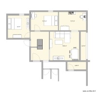 Appart.Lucé-Chambres