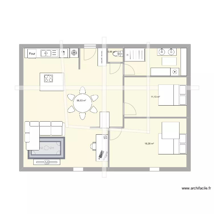 ST MARTIN 3. Plan de 