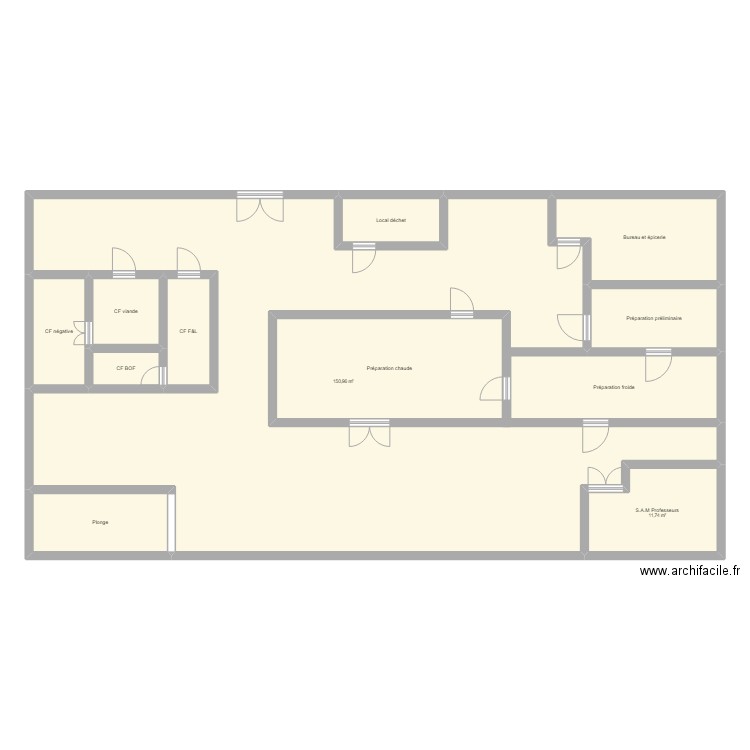 ecole la fontaine. Plan de 0 pièce et 0 m2