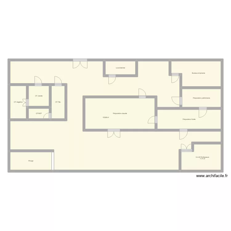 ecole la fontaine. Plan de 