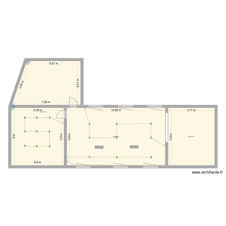 EPISOL. Plan de 0 pièce et 0 m2