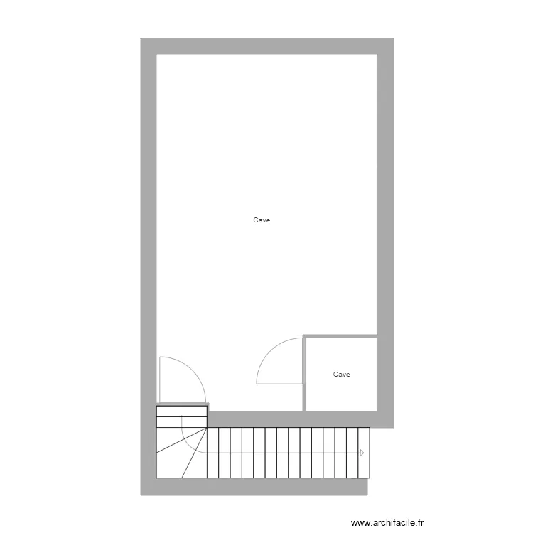 Verdeil Etage -1. Plan de 