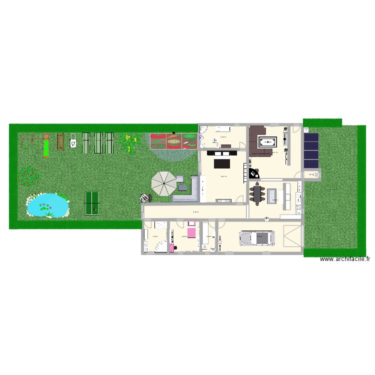 iul. Plan de 0 pièce et 0 m2