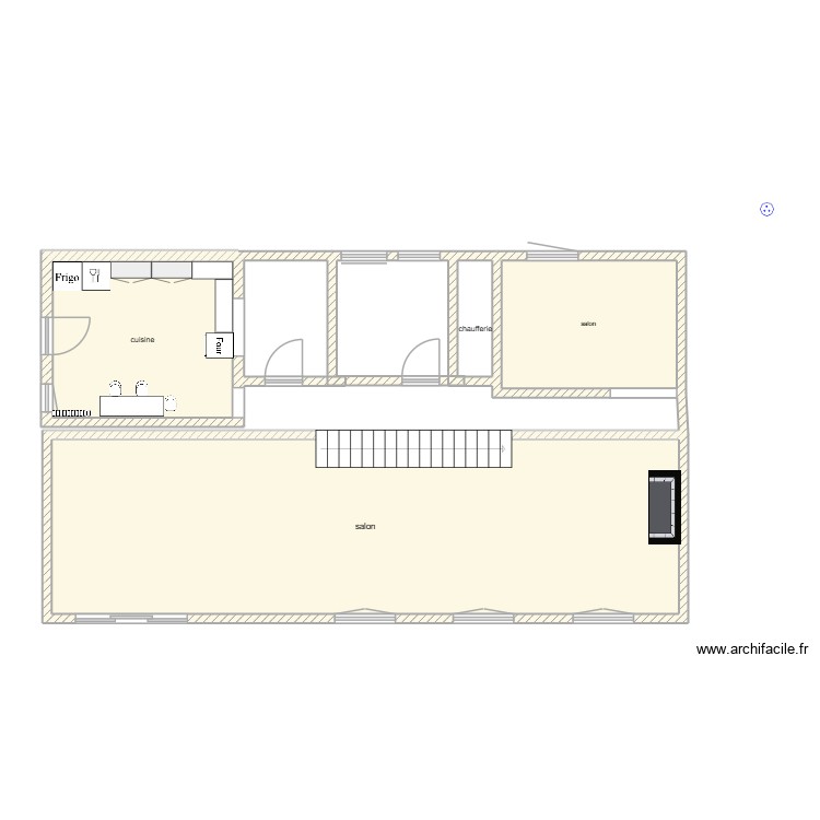 cuisine version greg. Plan de 0 pièce et 0 m2