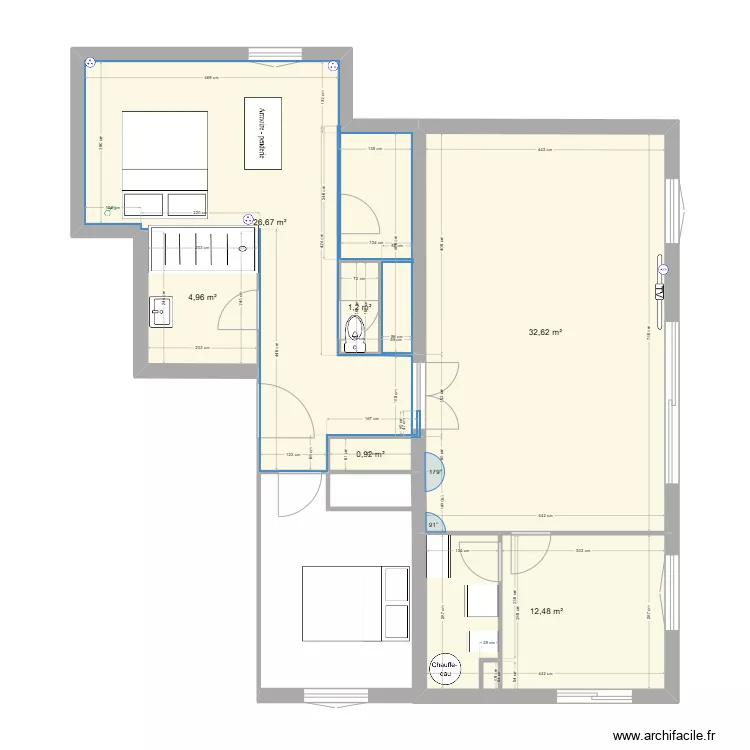 Lavazi&egrave;re. Plan de 