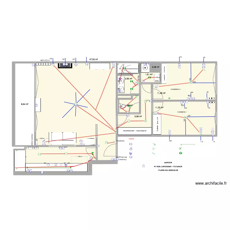 Lavoisier 2026.06.01.. Plan de 9 et 92 m² Lavoisier 2026.06.01.. Plan de 9 et 92 m²