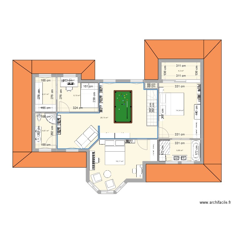 inspi. Plan de 0 pièce et 0 m2