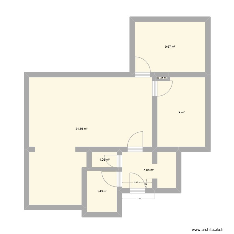 Plan Champagne au mont d\'Or. Plan de 0 pièce et 0 m2