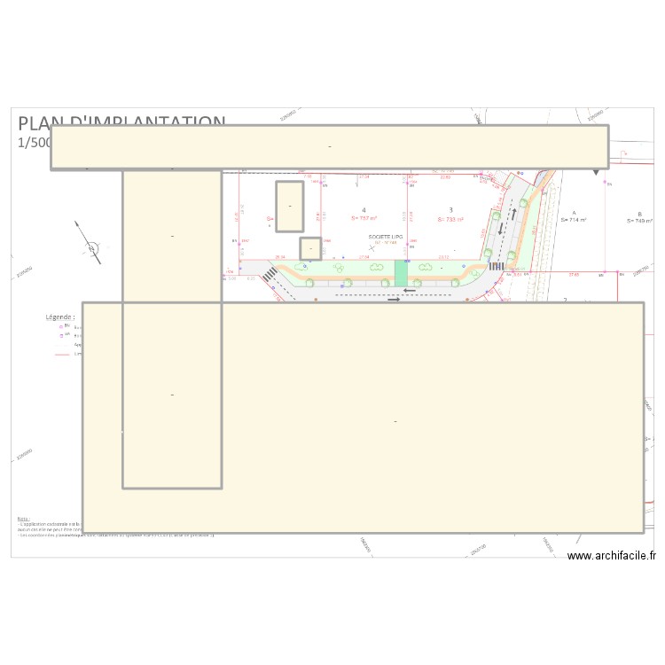 TFL. Plan de 8 pièces et -41 m2