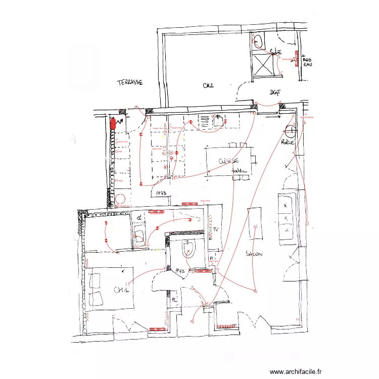 PLANTHEY. Plan de 