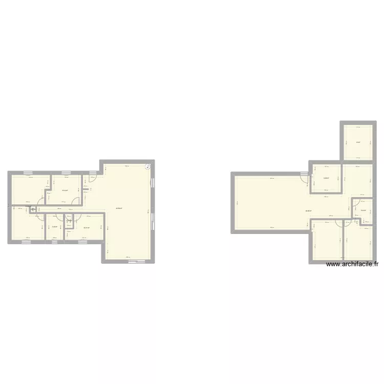 LE CASTELLET BIS. Plan de 