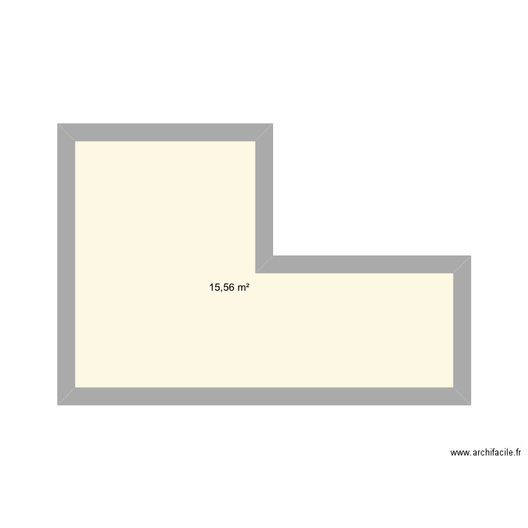 Luxi. Plan de 1 pièce et 16 m2