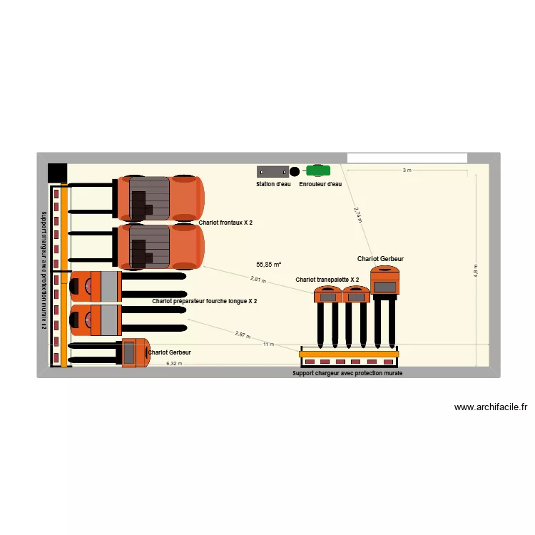 France boisson chorges. Plan de 