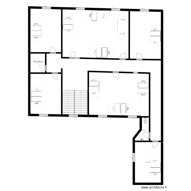 Max Richard. Plan de 0 pièce et 0 m2