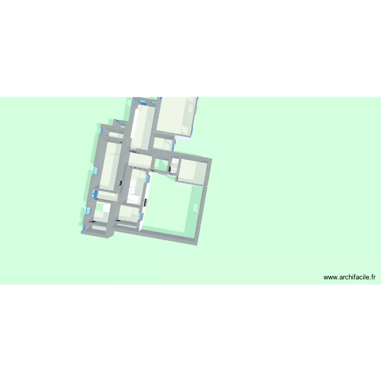 Rénovation Maison Djerba. Plan de 14 et 214 m² Rénovation Maison Djerba. Plan de 14 et 214 m²
