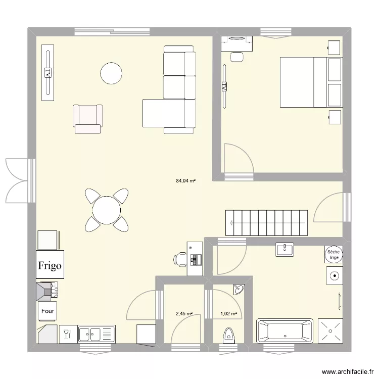 bis montifaux. Plan de 3 et 89 m² bis montifaux. Plan de 3 et 89 m²