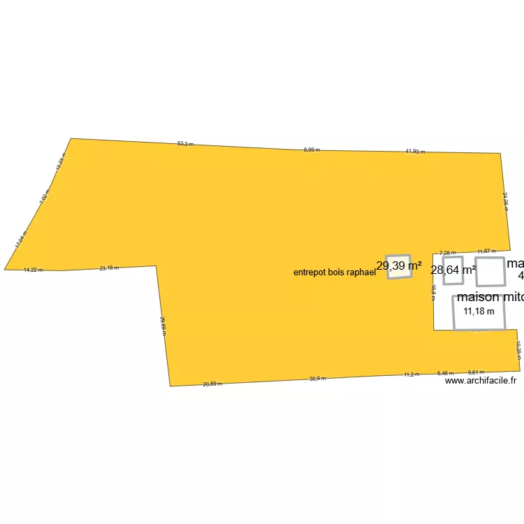 plan de masse willy. Plan de 