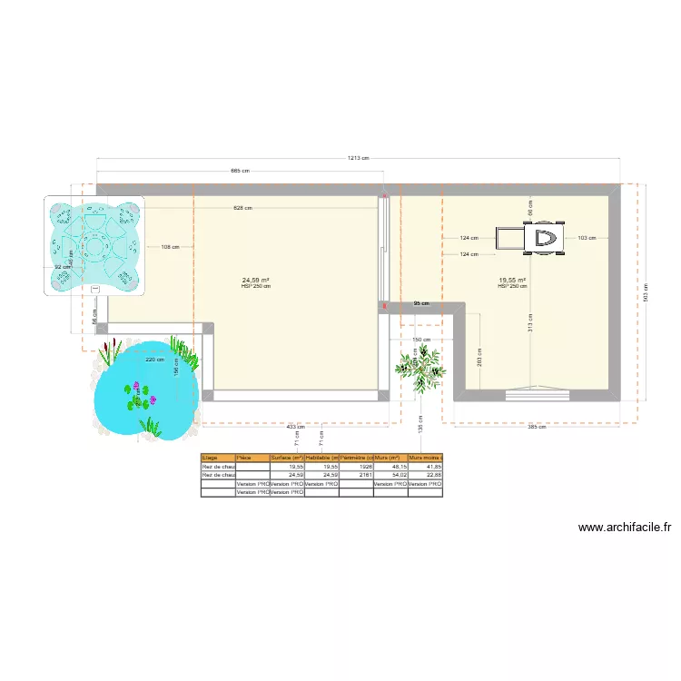 Garage. Plan de Garage. Plan de