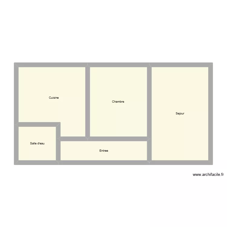 2702. Plan de 5  et 62 m²