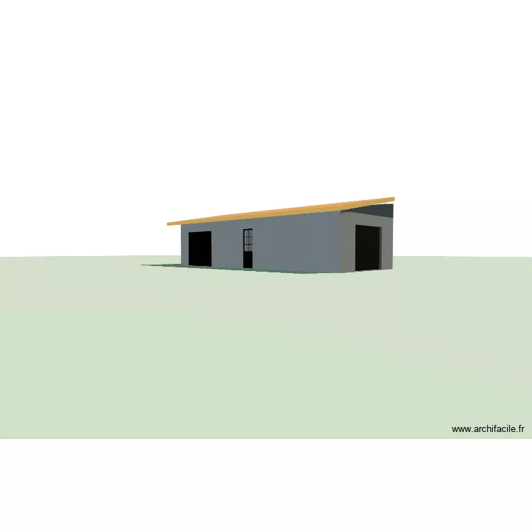 garage1. Plan de 1  et 48 m²