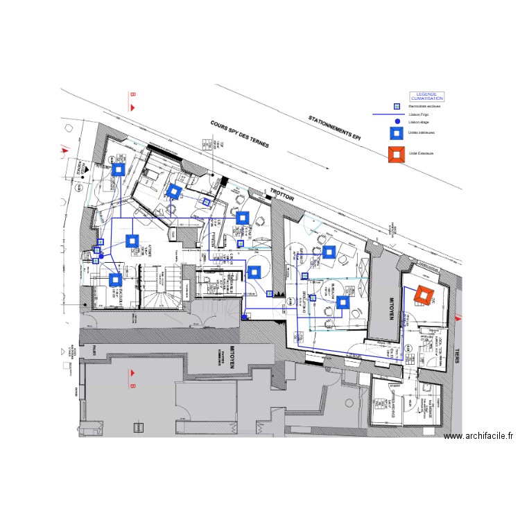 CMMC clim rdc. Plan de 0 pièce et 0 m2