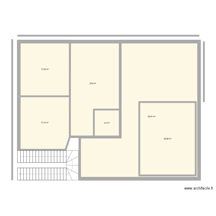 Lot63-173m2-AEK-1. Plan de 6 pièces et 172 m2