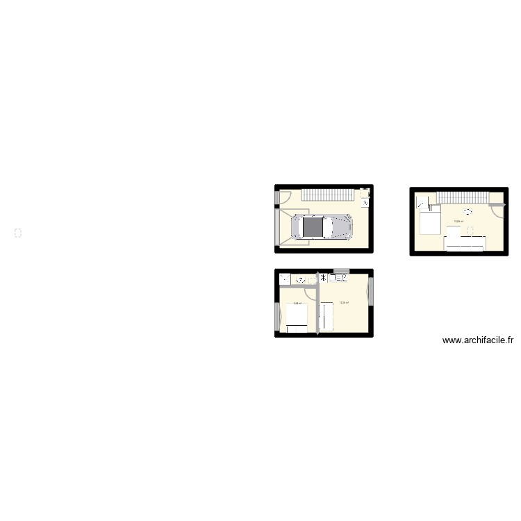 Essai 1. Plan de 0 pièce et 0 m2