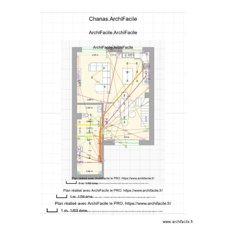Chanas 2. Plan de 0 pièce et 0 m2