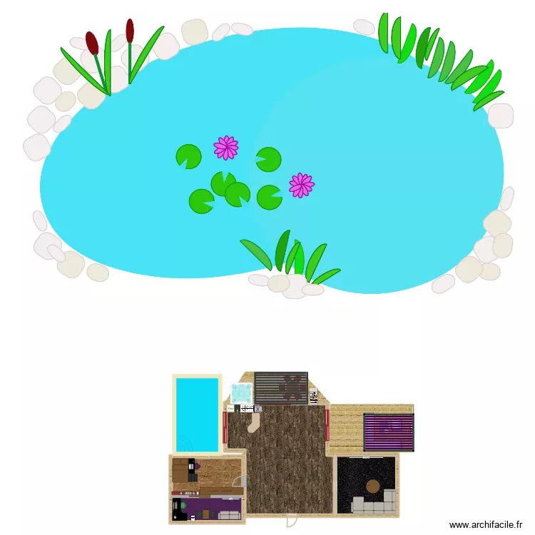 cool logement. Plan de 4 Pièces et 110 m²