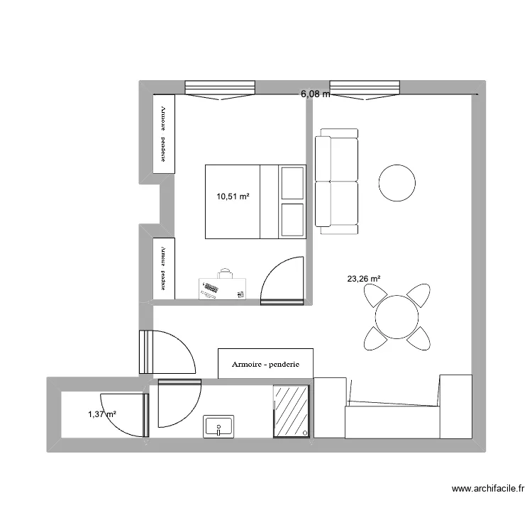 RECAMIER 2. Plan de RECAMIER 2. Plan de