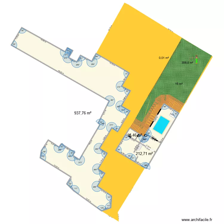 cadastre agrandissement. Plan de 3 et 1167 m² cadastre agrandissement. Plan de 3 et 1167 m²