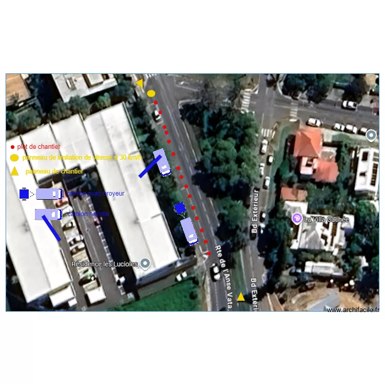noum&eacute;a 2. Plan de 