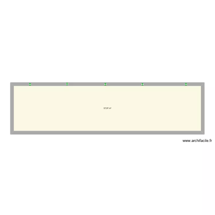 nouvelle terasse. Plan de 1 et 58 m² nouvelle terasse. Plan de 1 et 58 m²
