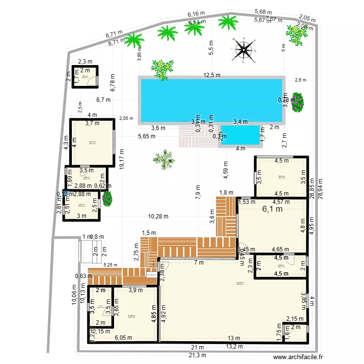Villa 1 - NEWPOOL Kanan 2m. Plan de Villa 1 - NEWPOOL Kanan 2m. Plan de