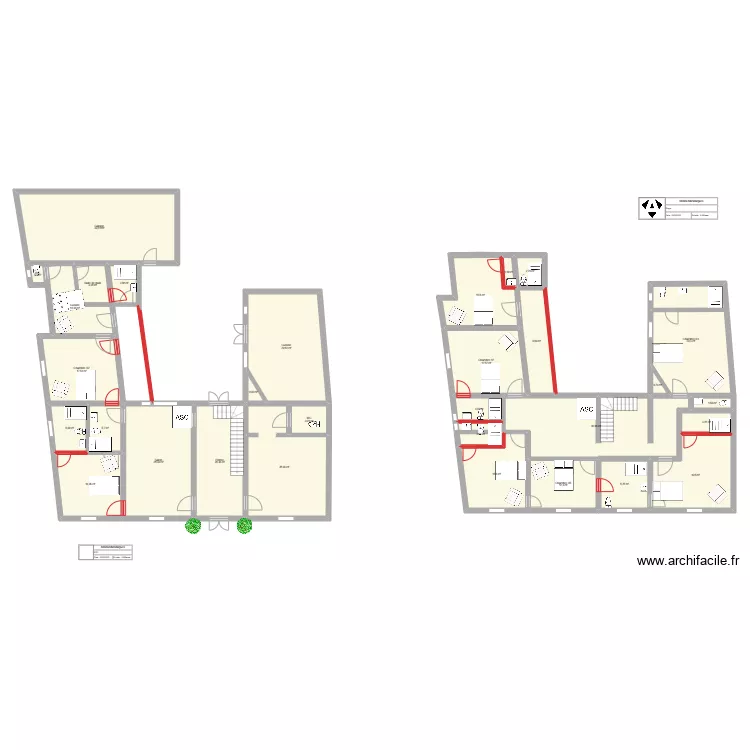 Melina Marsillargues. Plan de 