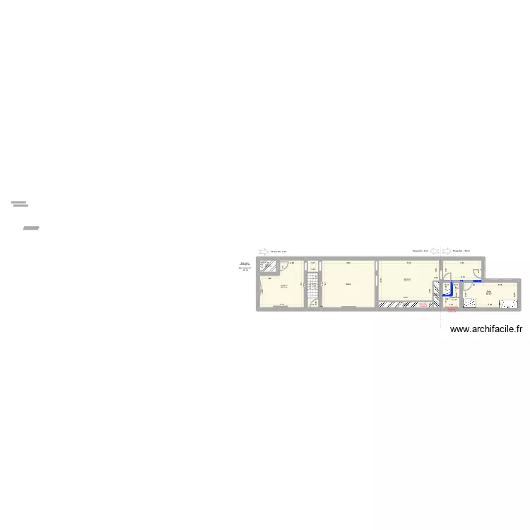 Mel_chauffage_sol_2. Plan de 20  et 231 m²