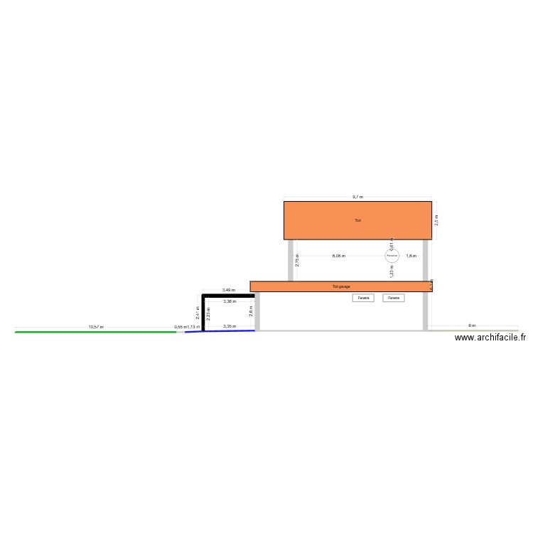 Pergolas. Plan de 0 pièce et 0 m2