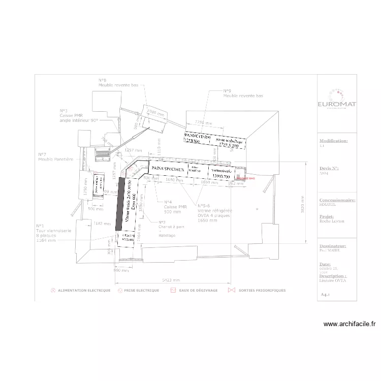 MEILLONNAS 2. Plan de 