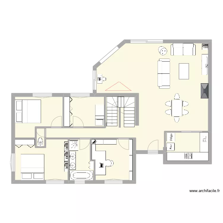 Cassiop&eacute;e. Plan de 